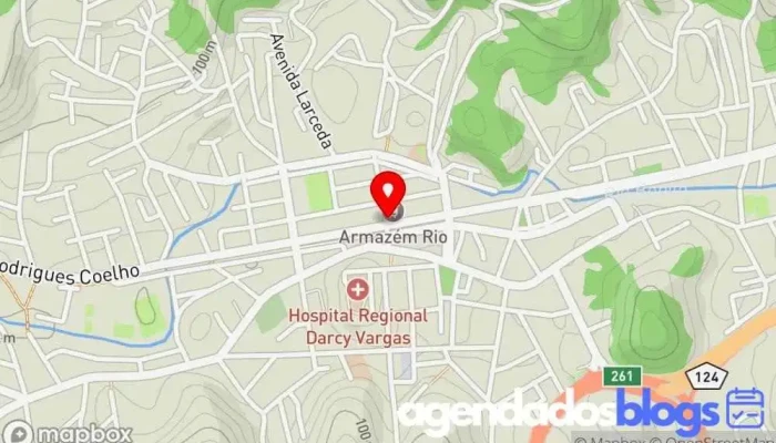 mapa de Drogarias Cityfarma Empresa farmacêutica em Rio Bonito