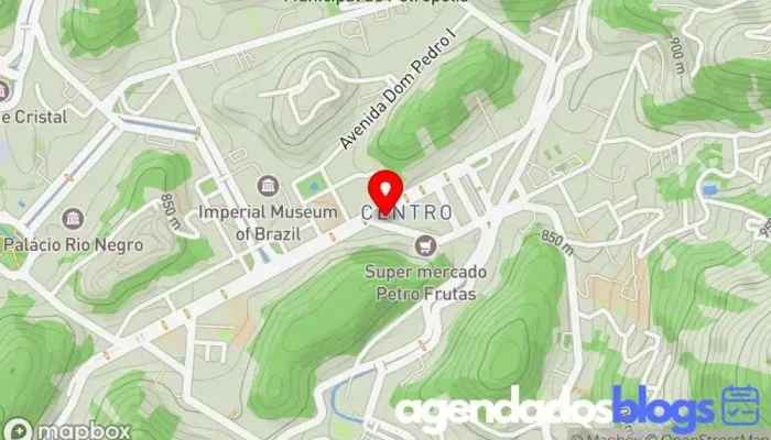 mapa de Drogarias Conceito Drogaria em Petrópolis