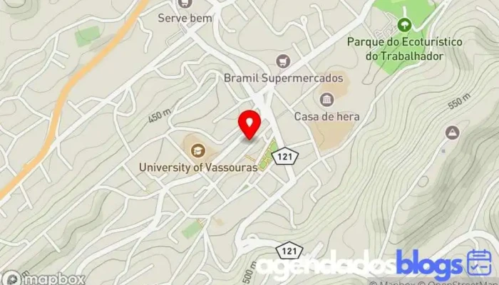 mapa de Drogarias FarMelhor Drogaria, Farmácia em Vassouras