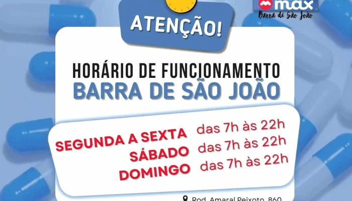 Drogarias Max -    Barra De Sao Joao Videos - Casimiro De Abreu