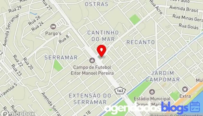 mapa de DROGARIAS MAXIMA POPULAR RECANTO Farmácia em Rio das Ostras