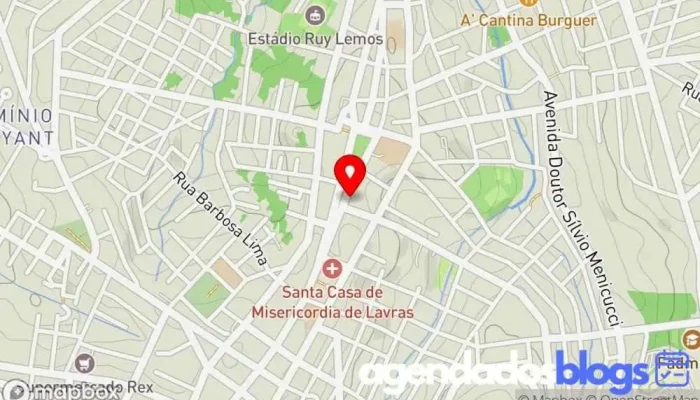 mapa de Drogarias Minas Mais Filial 19: Farmácias, Medicamentos, Delivery Minas Gerais MG Drogaria em Lavras