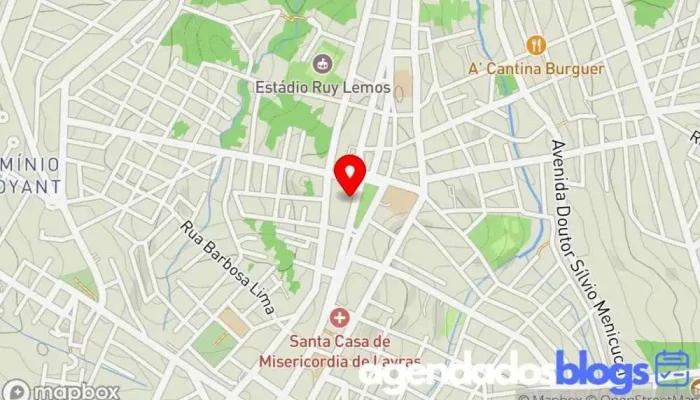 mapa de Drogarias Minas Mais Drogaria em Lavras