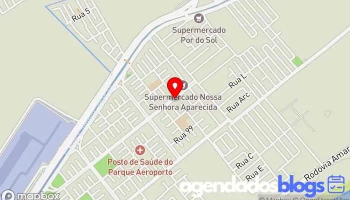 mapa de Drogarias Multfarma Farmácia em Macaé