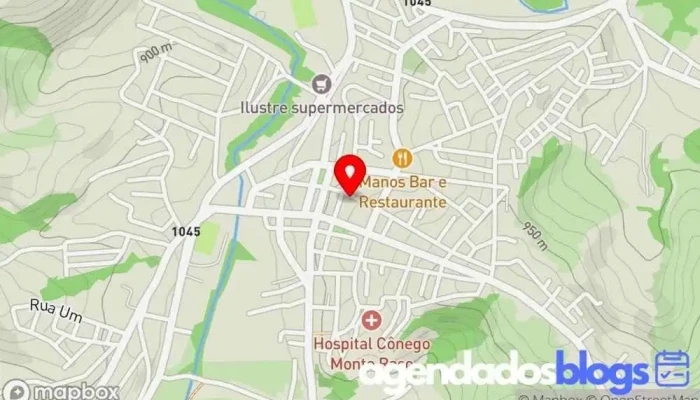 mapa de Drogarias Nhá Chica: Farmácia, Medicamentos, Delivery, Baependi MG Farmácia em Baependi