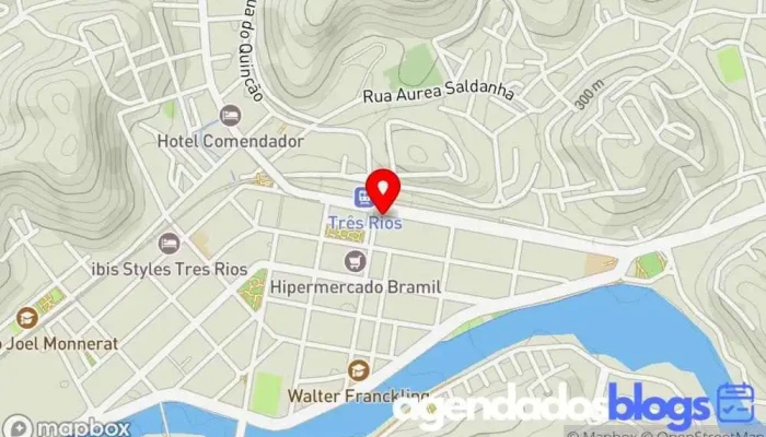 mapa de Drogarias Ofertão l Drogaria, Farmácia em Três Rios