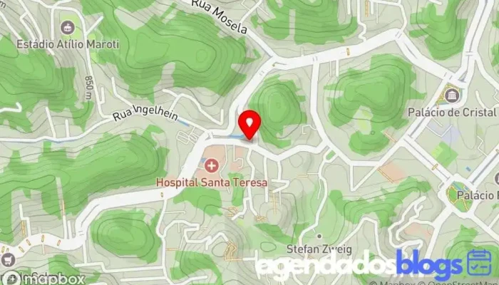 mapa de DROGARIAS PACHECO Drogaria em Petrópolis