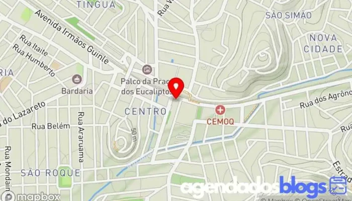 mapa de Drogarias Pacheco Drogaria, Farmácia em Queimados