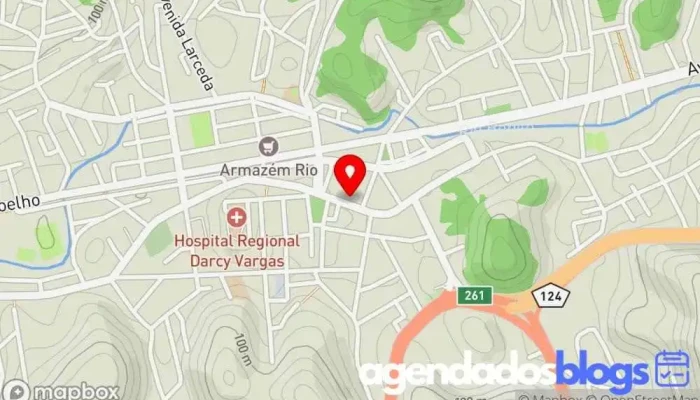mapa de DROGARIAS PACHECO Drogaria em Rio Bonito