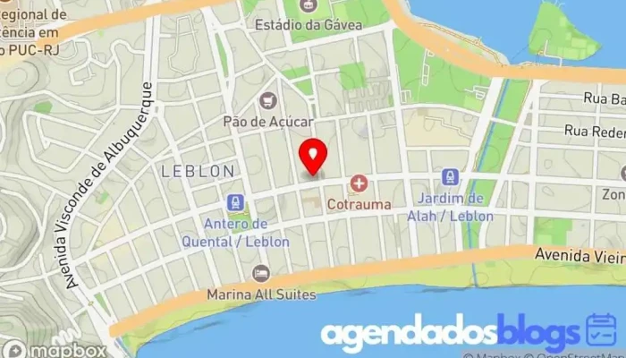 mapa de Drogarias Pacheco Drogaria em Rio de Janeiro