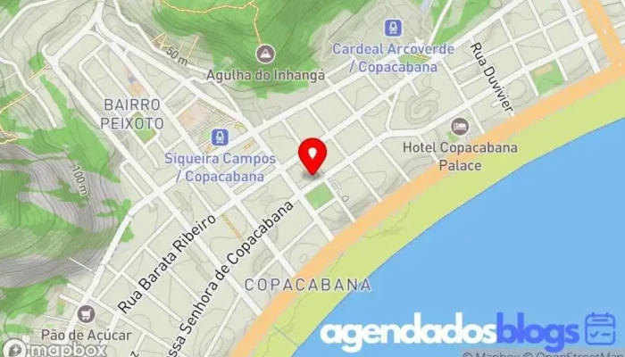 mapa de Drogarias Pacheco Drogaria em Rio de Janeiro