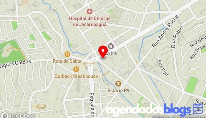 mapa de Drogarias Pacheco Drogaria, Farmácia em Rio de Janeiro