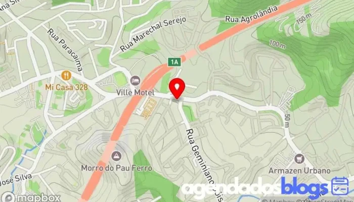 mapa de Drogarias Pacheco Drogaria em Rio de Janeiro