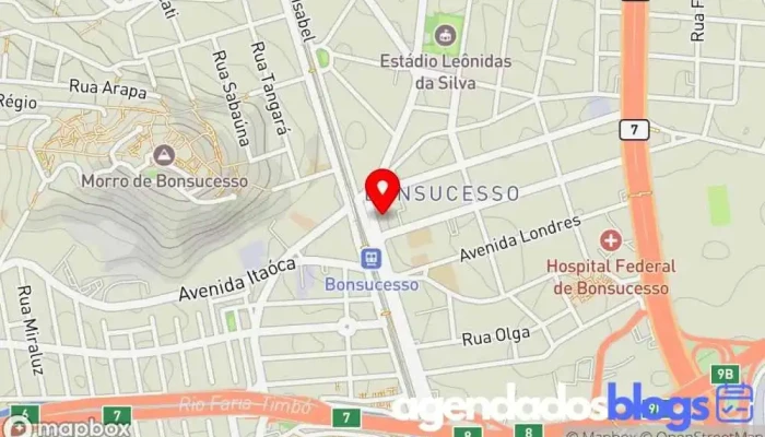 mapa de DROGARIAS PACHECO Drogaria em Rio de Janeiro