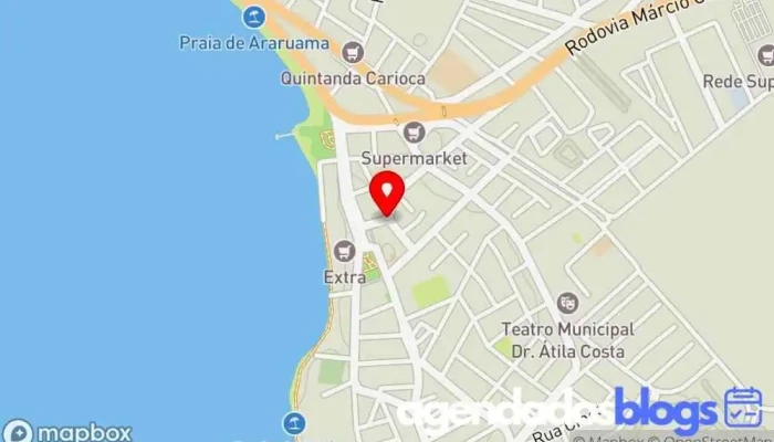 mapa de DROGARIAS PACHECO Drogaria em São Pedro da Aldeia
