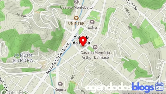 mapa de DROGARIAS PACHECO Drogaria em Teresópolis