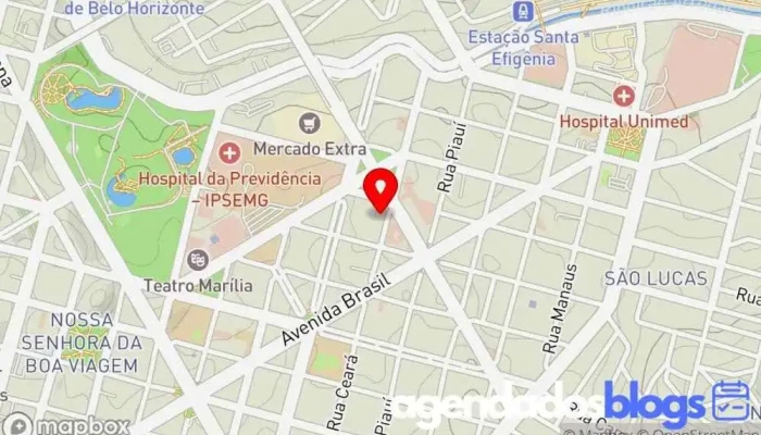 mapa de DROGARIAS PACHECO Drogaria em Belo Horizonte