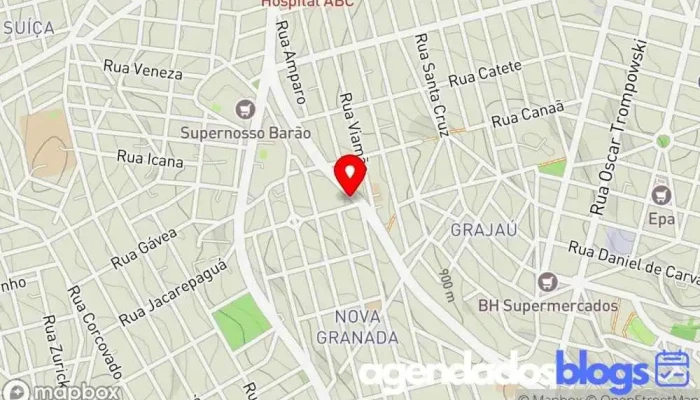 mapa de DROGARIAS PACHECO Drogaria em Belo Horizonte
