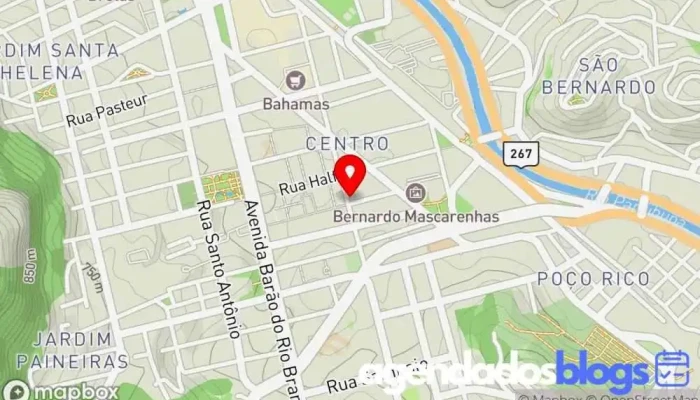 mapa de DROGARIAS PACHECO Drogaria em Juiz de Fora