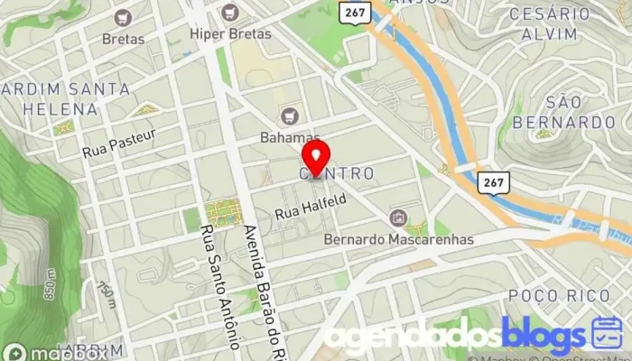mapa de DROGARIAS PACHECO Drogaria em Juiz de Fora