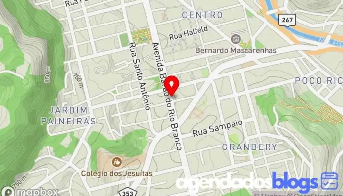 mapa de DROGARIAS PACHECO Drogaria em Juiz de Fora