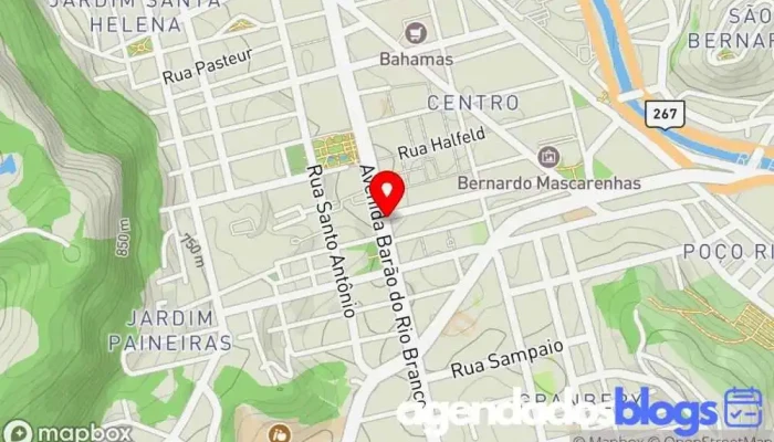 mapa de Drogarias Pacheco Drogaria em Juiz de Fora