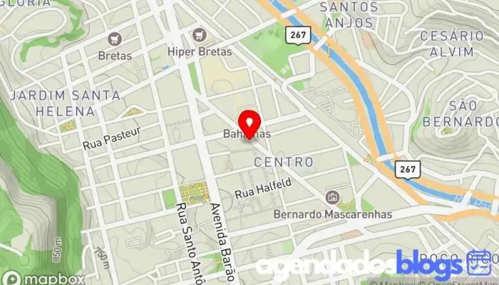 mapa de Drogarias Pacheco Drogaria, Farmácia em Juiz de Fora