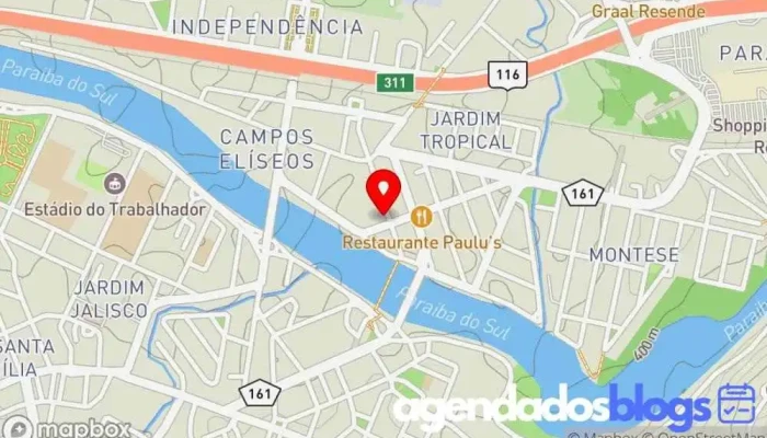 mapa de Drogarias Povão Resende - Loja 17 Drogaria em Resende