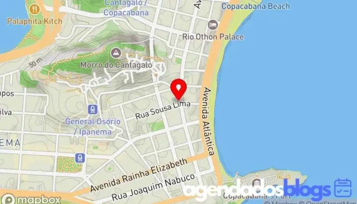 mapa de Drogarias Riofarma Drogaria em Rio de Janeiro