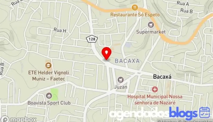 mapa de Drogarias Super Farma Farmácia em Saquarema