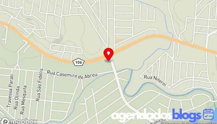 mapa de Drogarias Unilagos Farmácia em Saquarema