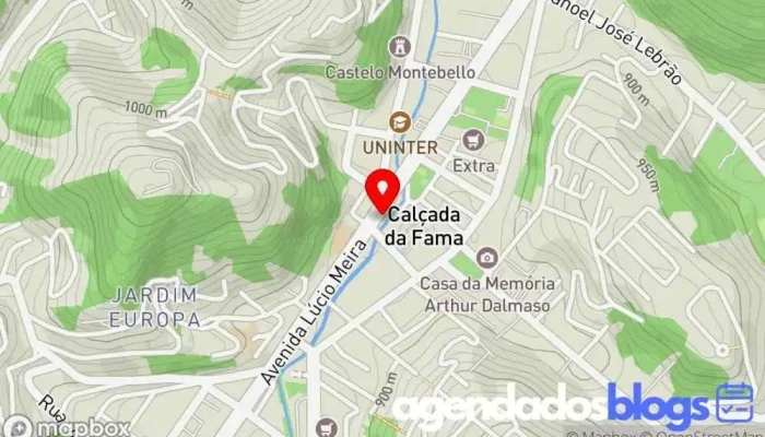 mapa de Drogarias Vida & Saude Drogaria em Teresópolis