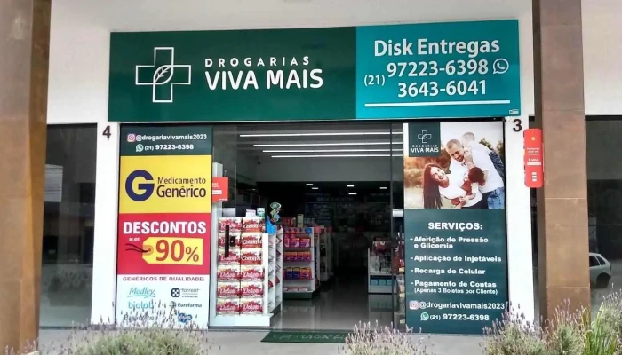 Drogarias Viva Mais -  Tudo - Teresópolis