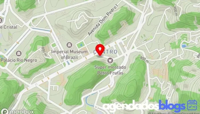 mapa de Drogas Hoppe Drogaria em Petrópolis