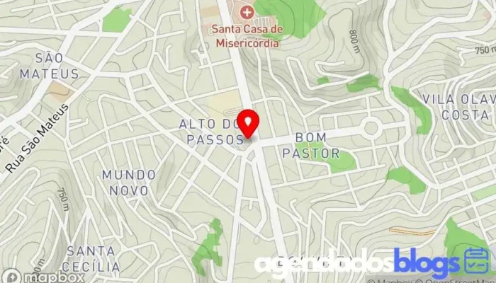 mapa de Drogasil Farmácia em Juiz de Fora