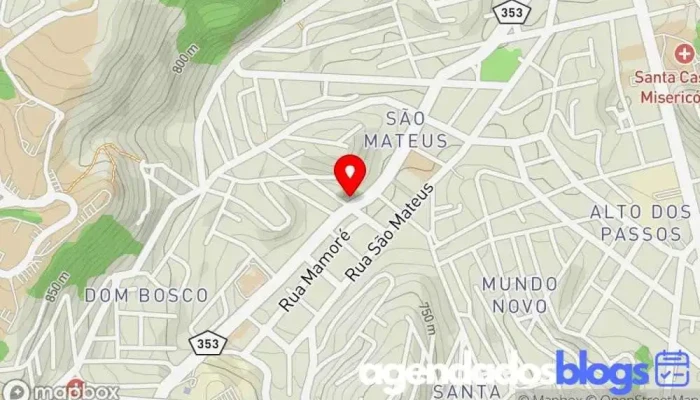 mapa de Drogasil Farmácia em Juiz de Fora
