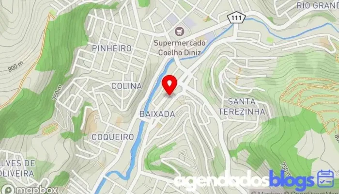 mapa de DROGASIL Farmácia em Manhuaçu