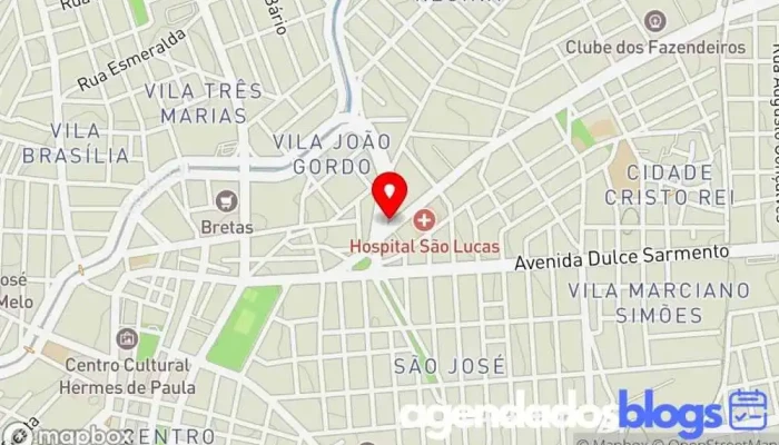 mapa de Drogasil Farmácia em - Centro