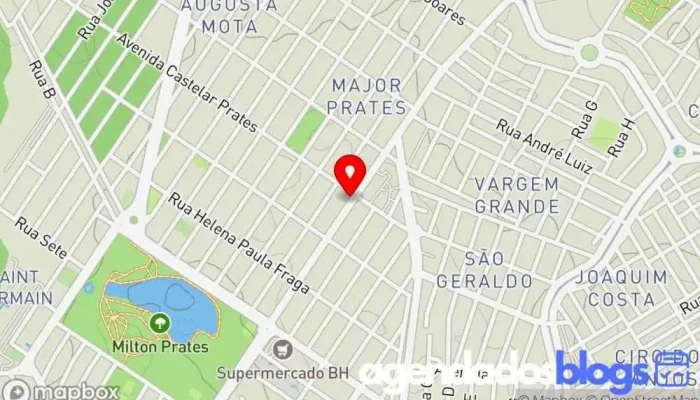 mapa de Drogasul Montes Claros Farmácia em - Maj. Prates