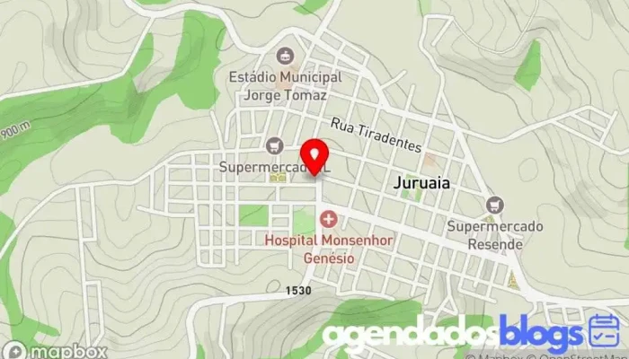 mapa de Dsg Farma Farmácia em Juruaia