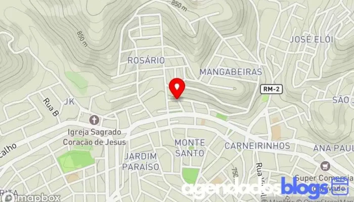 mapa de Eduardo P Coelho Drogaria em João Monlevade