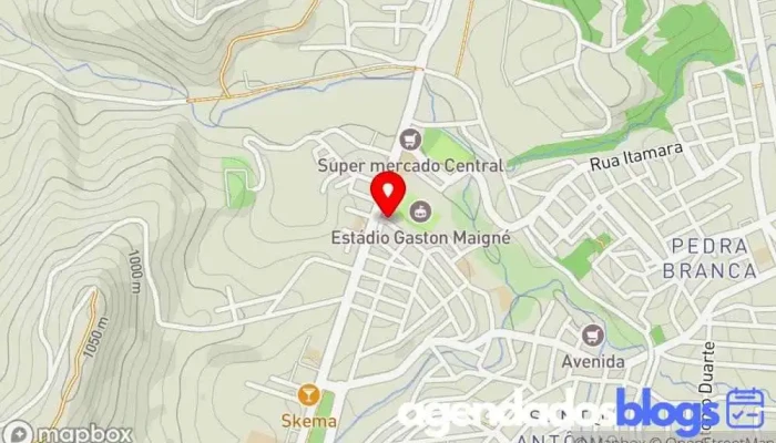 mapa de Empório Farmacêutico- Farmácia de manipulação Empresa farmacêutica, Cosméticos, Drogaria, Loja de produtos naturais, Farmácia de homeopatia em Caeté