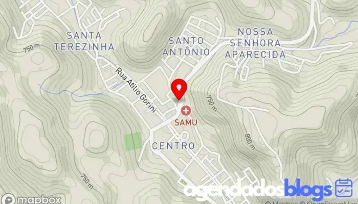 mapa de Eva Clara R Purificate Drogaria em Varre-Sai