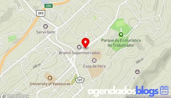 mapa de FARMA & CIA Drogaria, Farmácia em Vassouras