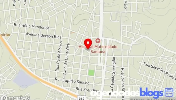 mapa de Farma Justa Empresa farmacêutica em João Pinheiro