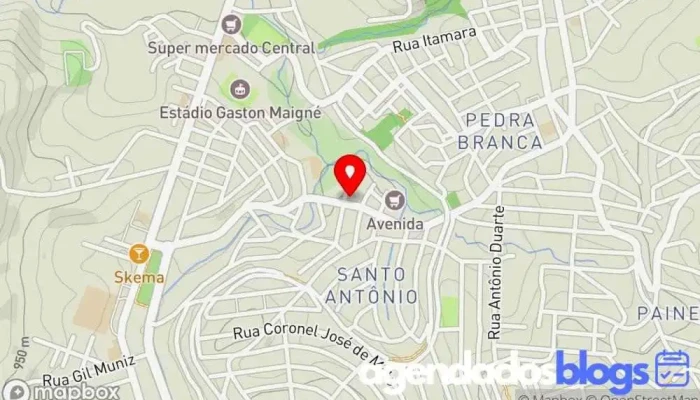 mapa de FARMA POPULAR CAETE Farmácia, Atacadista de medicamentos em Caeté