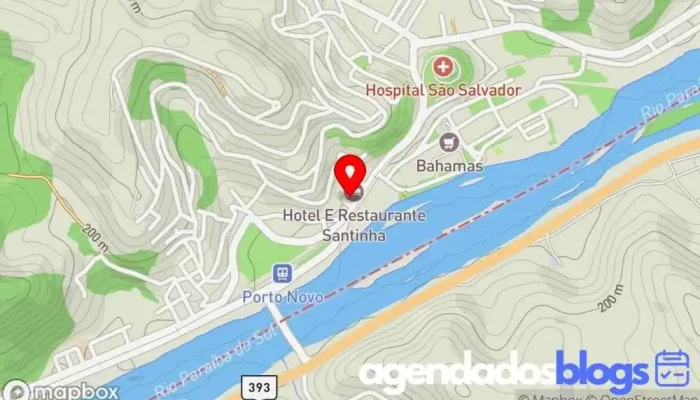 mapa de Farma Popular Farmácia em Além Paraíba