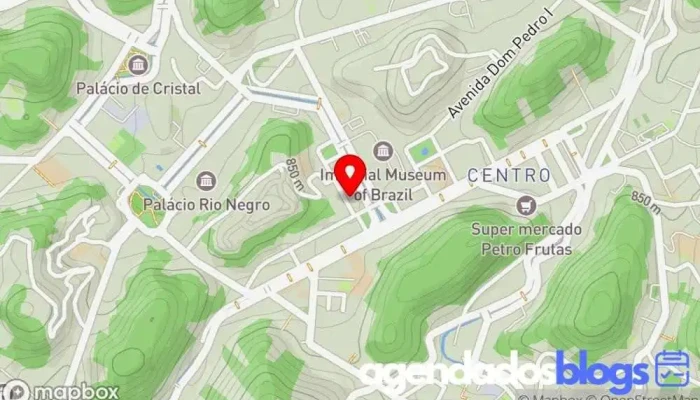 mapa de Farmácia - Usimed Petrópolis Loja, Farmácia em Petrópolis