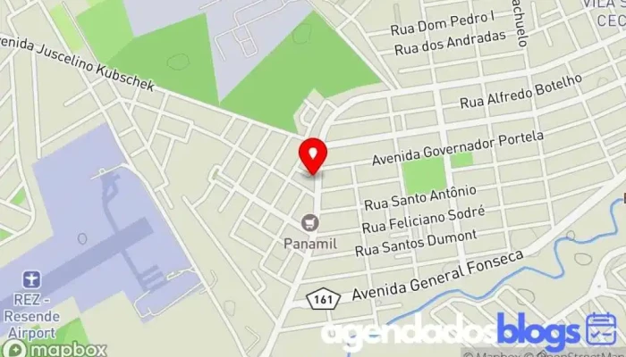 mapa de Farmácia Alvorada Drogaria, Farmácia em Resende