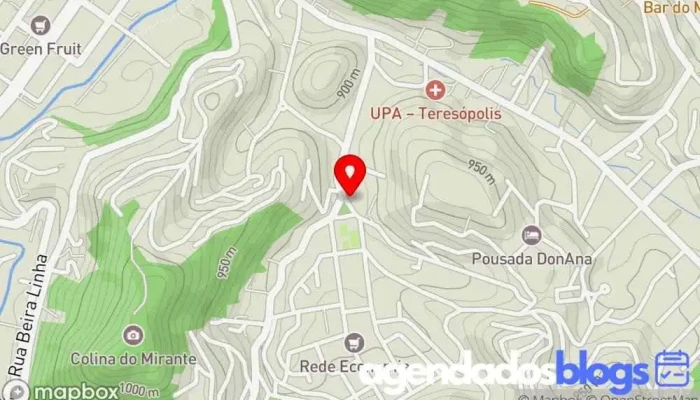 mapa de Farmácia Bem Viver Tiro de Guerra Drogaria em Teresópolis